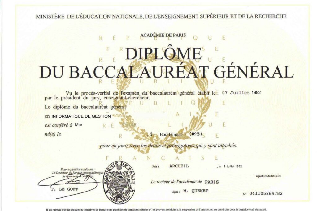 Acheter un vrai faux diplôme