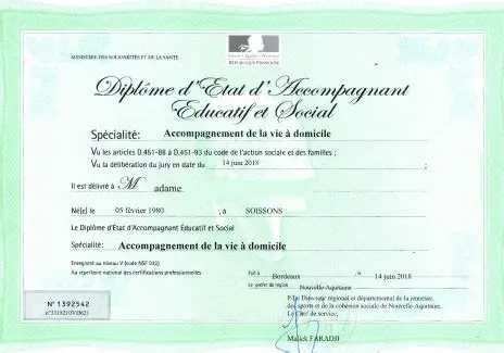 Acheter votre diplome d aide soignante fiable et sécurisé